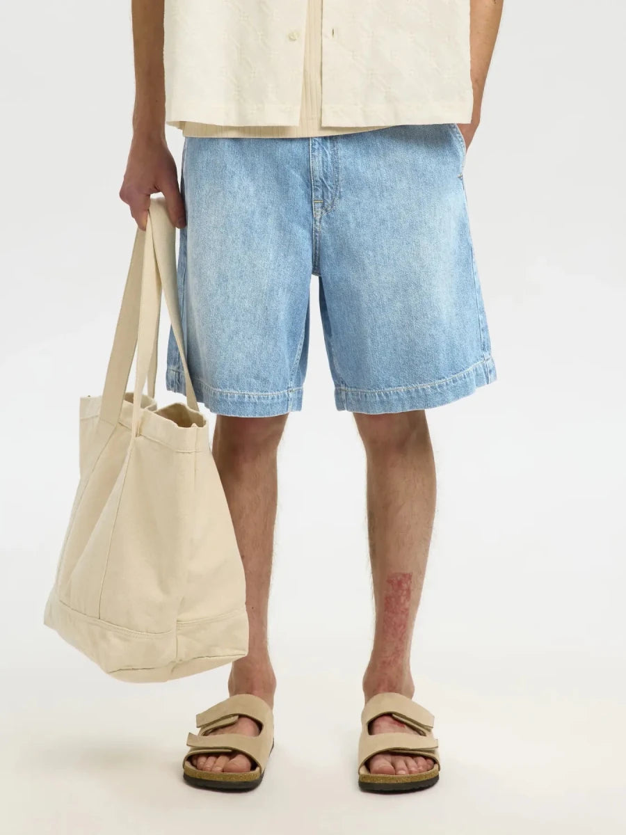 LOOSE MASON DENIM SHORTS | SELECTED HOMME