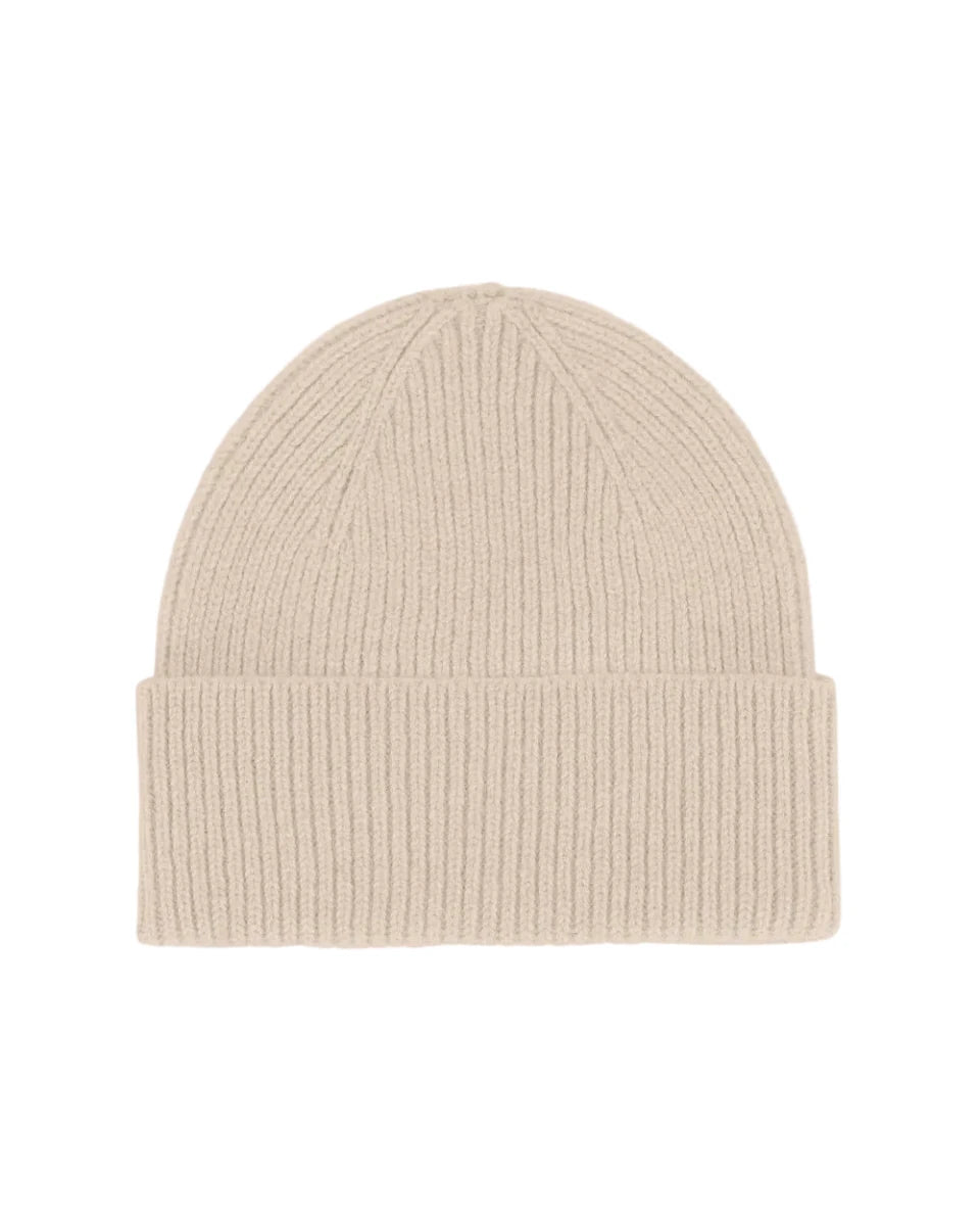 MERINO BEANIE IVORY WHITE | COLORFUL STANDARD