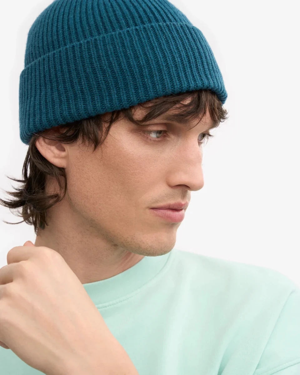 MERINO BEANIE OCEAN | COLORFUL STANDARD