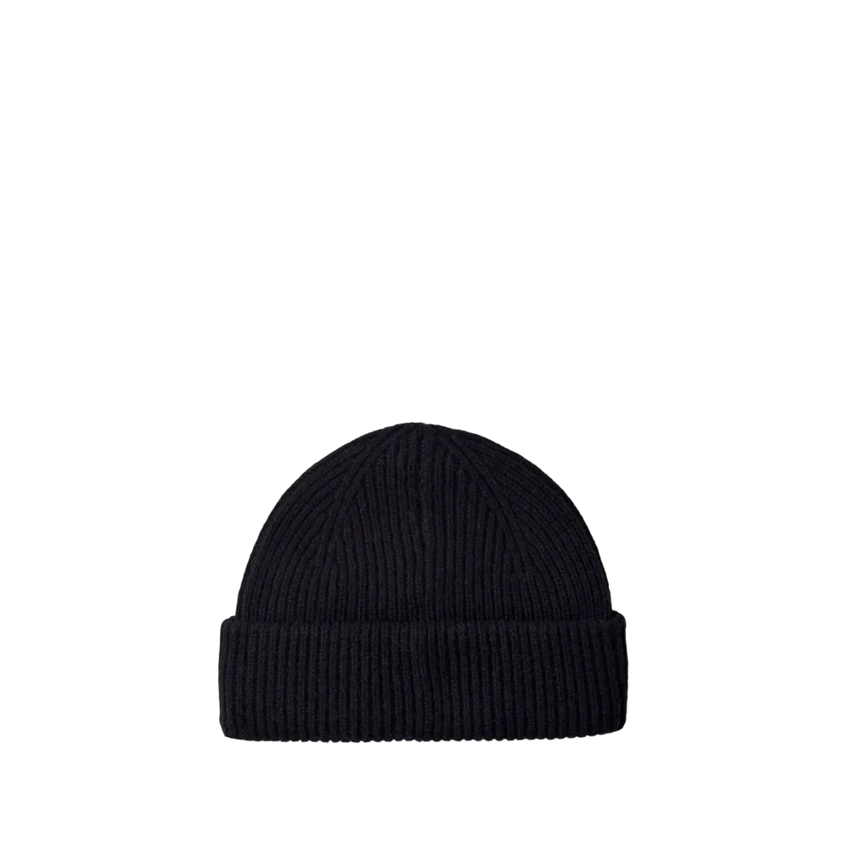 MERINO SAILOR WOOL BEANIE BLACK | SELECTED HOMME
