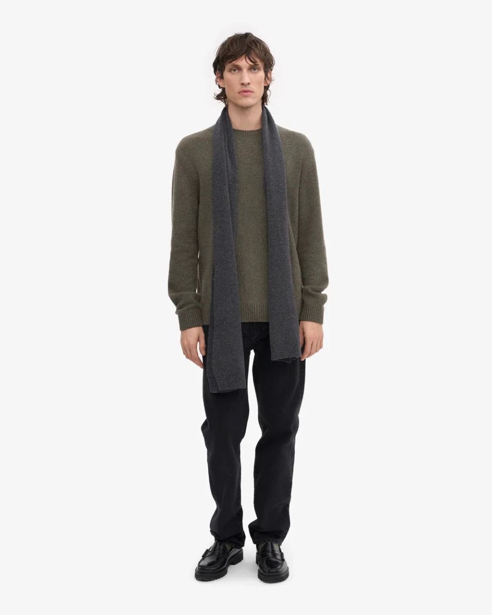 MERINO SCARF GREY | COLORFUL STANDARD