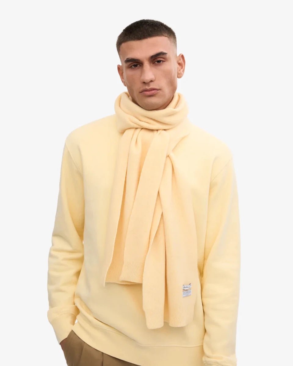 MERINO SCARF YELLOW | COLORFUL STANDARD