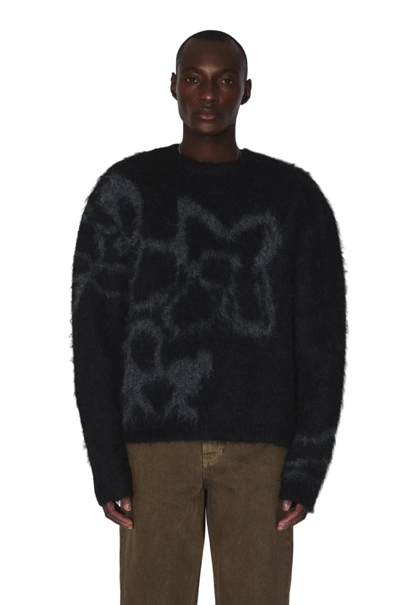 MIC SWEATER BLACK | DR DENIM
