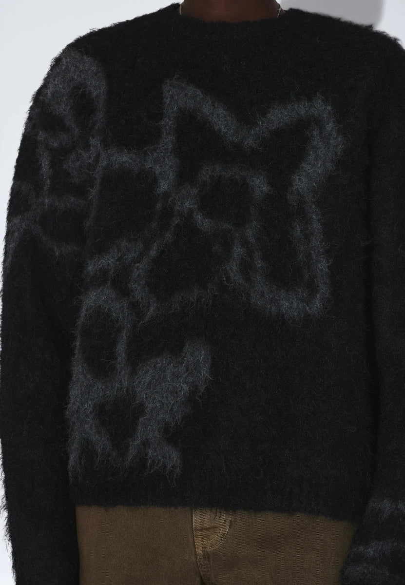 MIC SWEATER BLACK | DR DENIM