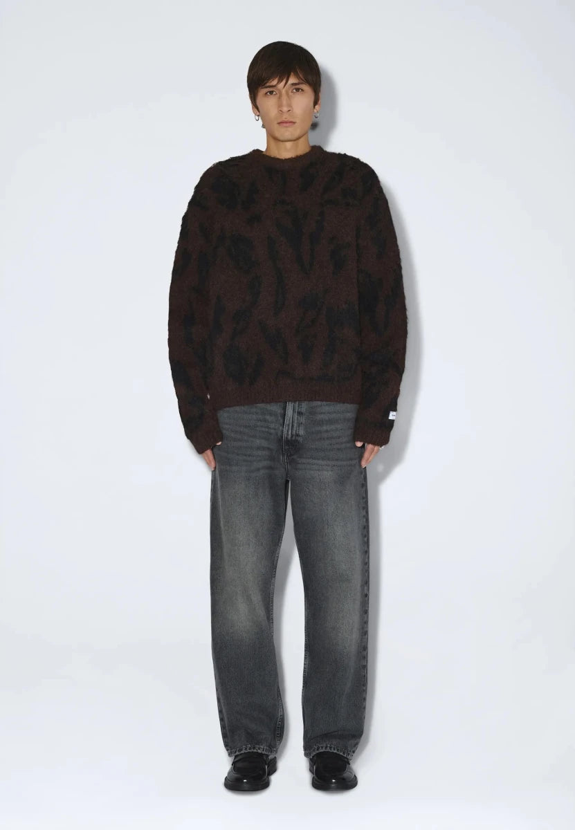 MIC SWEATER BROWN | DR DENIM
