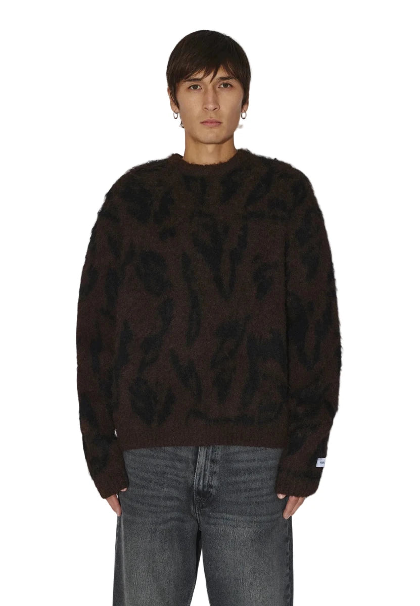 MIC SWEATER BROWN | DR DENIM