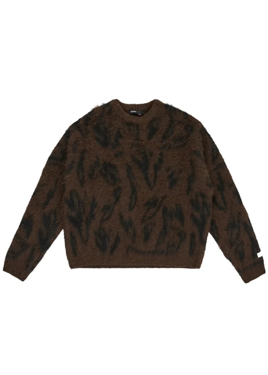 MIC SWEATER BROWN | DR DENIM