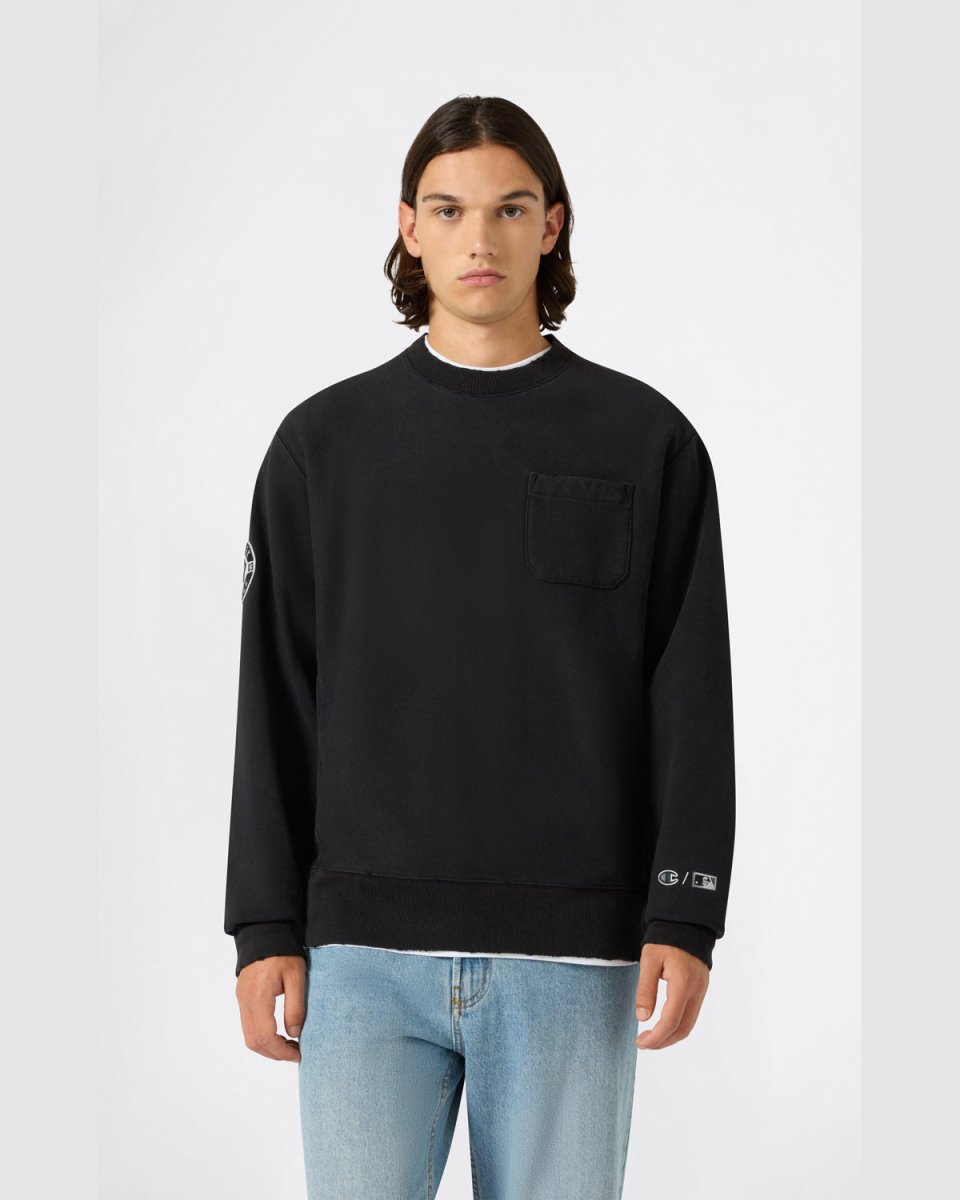 MLB CREWNECK SWEATSHIRT NY YANKEES | CHAMPION PINNACLE