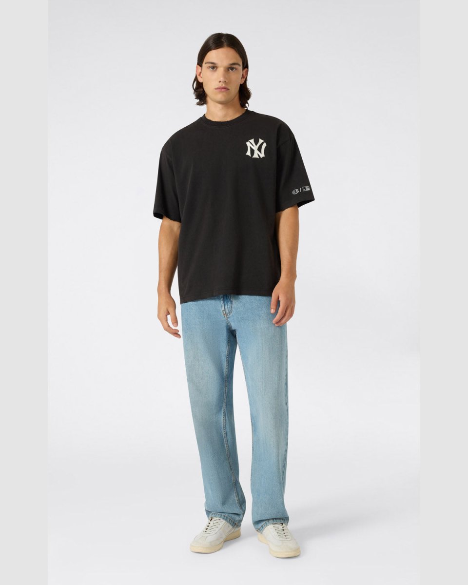 MLB JP JERSEY T-SHIRT NY YANKEES BLACK | CHAMPION PINNACLE