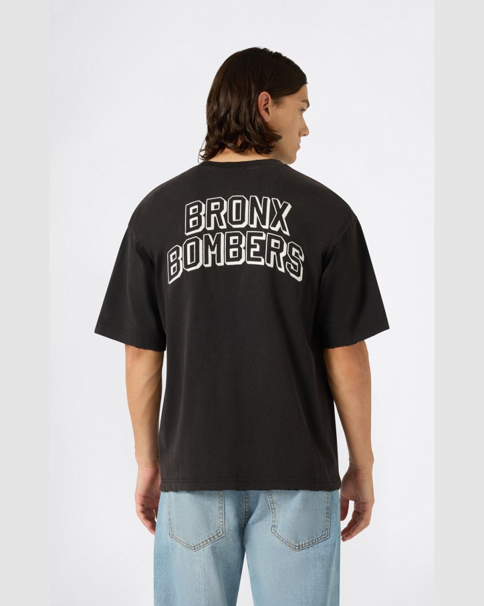 MLB JP JERSEY T-SHIRT NY YANKEES BLACK | CHAMPION PINNACLE