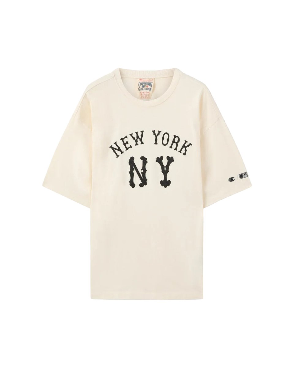 MLB JP JERSEY T-SHIRT NY YANKEES OFFWHITE | CHAMPION PINNACLE