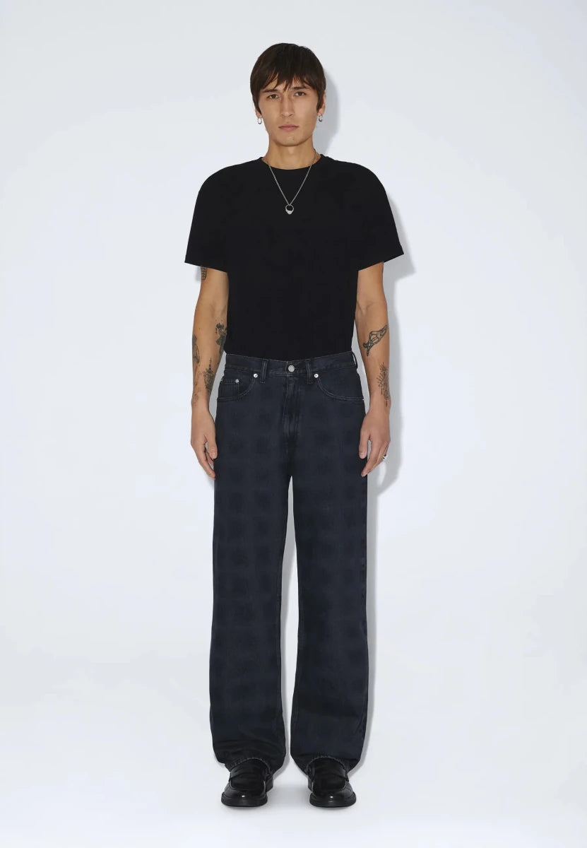 OMAR RELAXED STREAM CHECK OVERDYE | DR DENIM