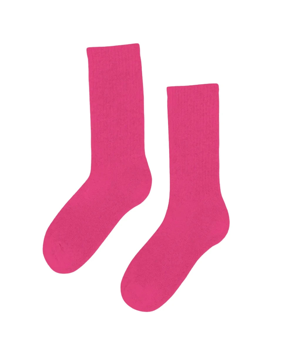 ORGANIC ACTIVE SOCKS BUBBLEGUM PINK | COLORFUL STANDARD