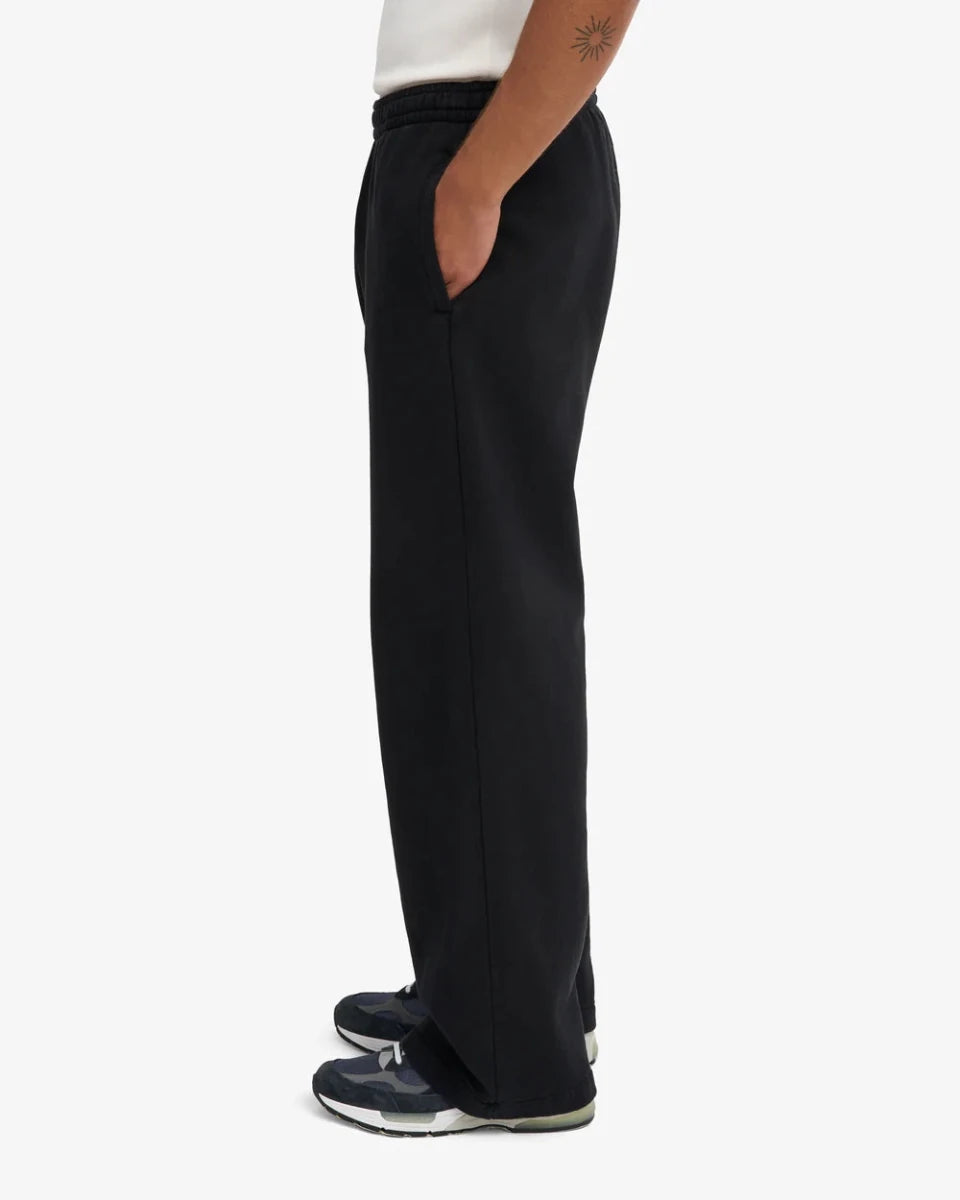 ORGANIC STRAIGHT LEG SWEATPANT BLACK | COLORFUL STANDARD