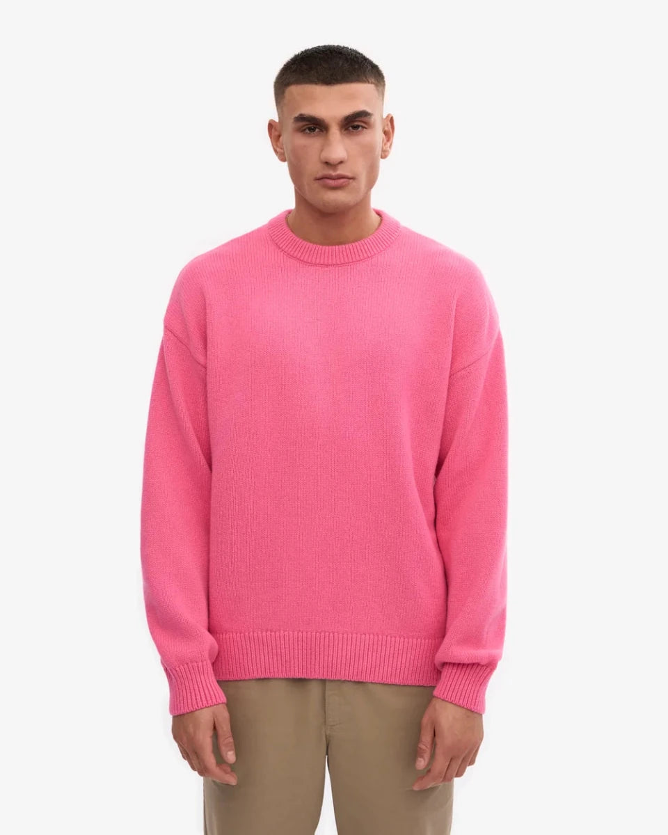 OVERSIZE MERINO BUBBLEGUM PINK | COLORFUL STANDARD