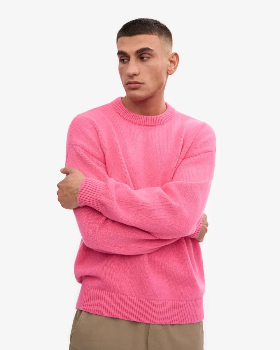 OVERSIZE MERINO BUBBLEGUM PINK | COLORFUL STANDARD