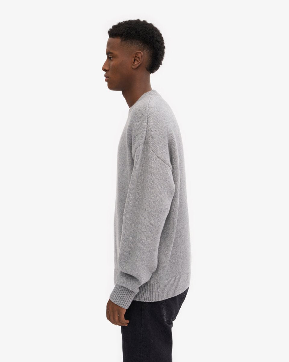 OVERSIZE MERINO HEATHER GREY | COLORFUL STANDARD
