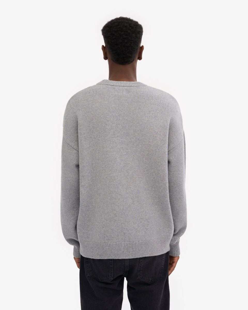 OVERSIZE MERINO HEATHER GREY | COLORFUL STANDARD