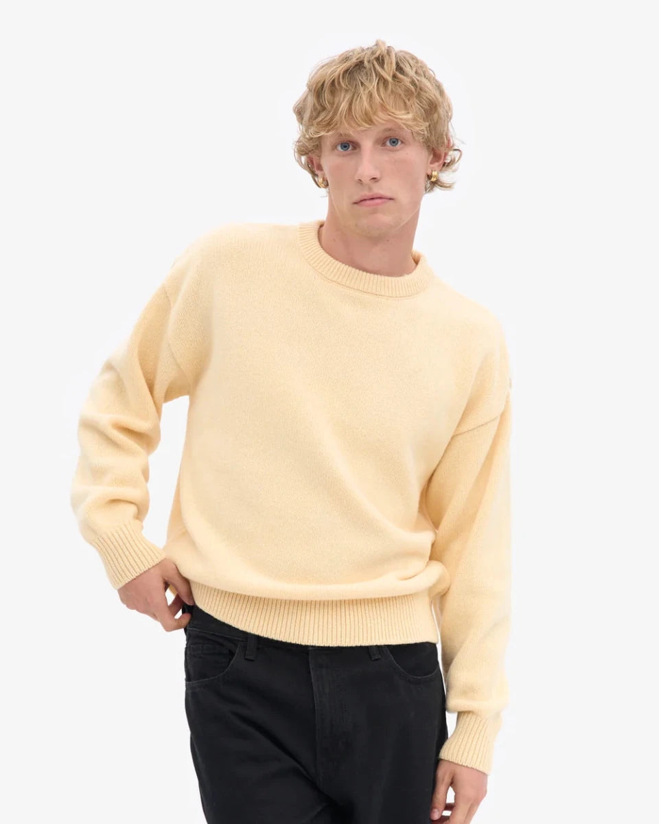 OVERSIZE MERINO SOFT YELLOW | COLORFUL STANDARD