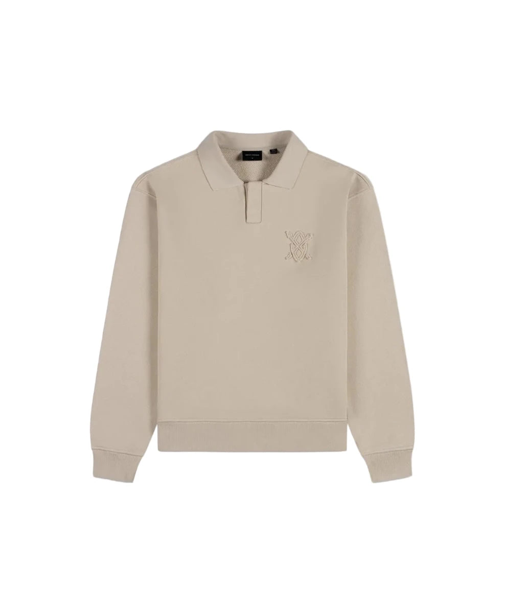 OVERSIZED SHIELD POLO NECK SWEATER | DAILY PAPER