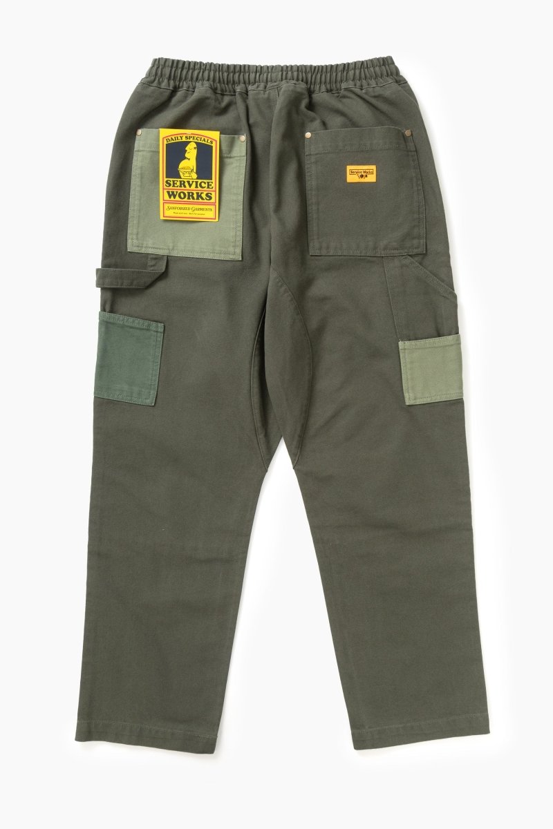 PATCHWORK UTILITY CHEF PANT | SERVICE WORKS