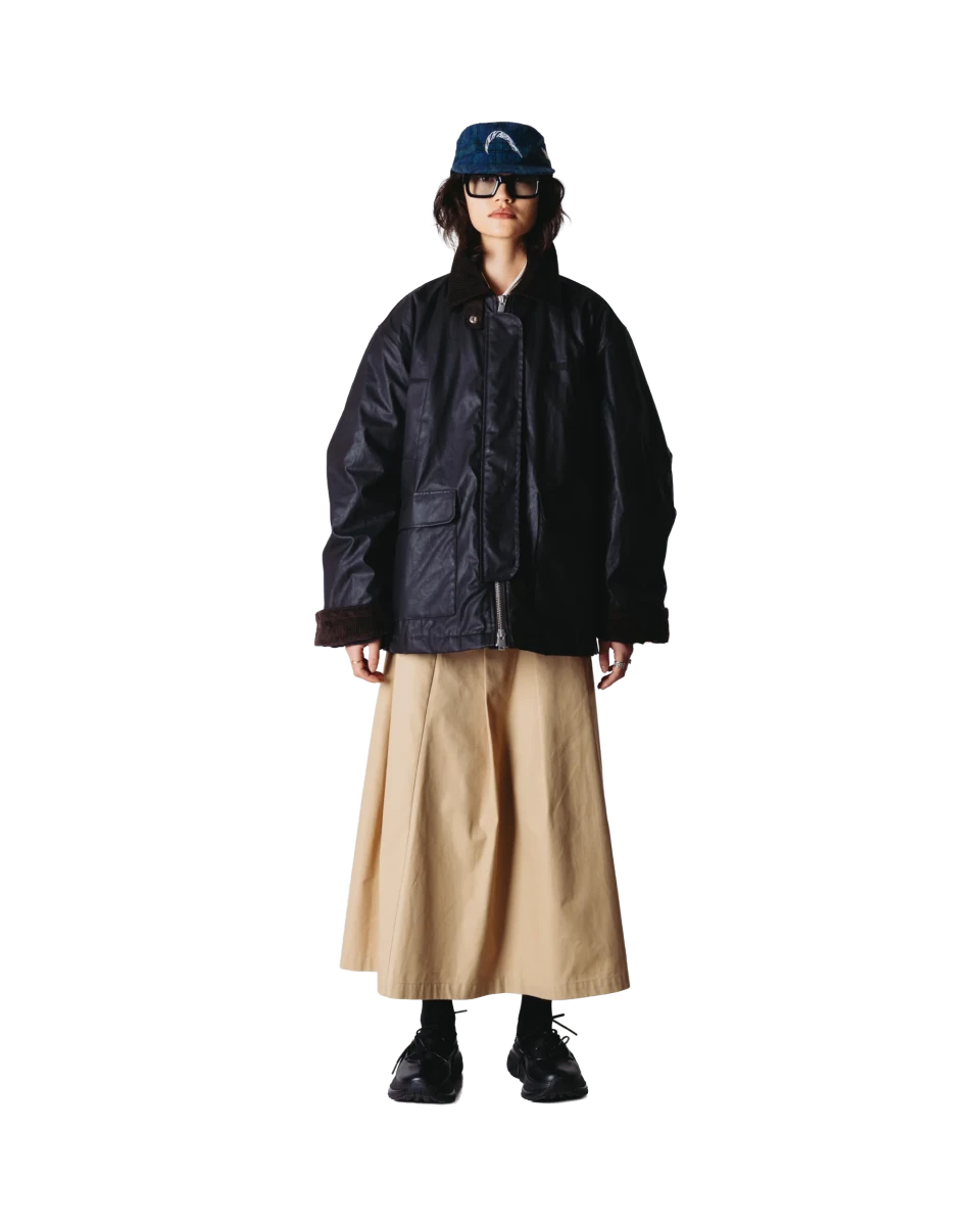 PING WAXED SHORT JACKET | WOODBIRD