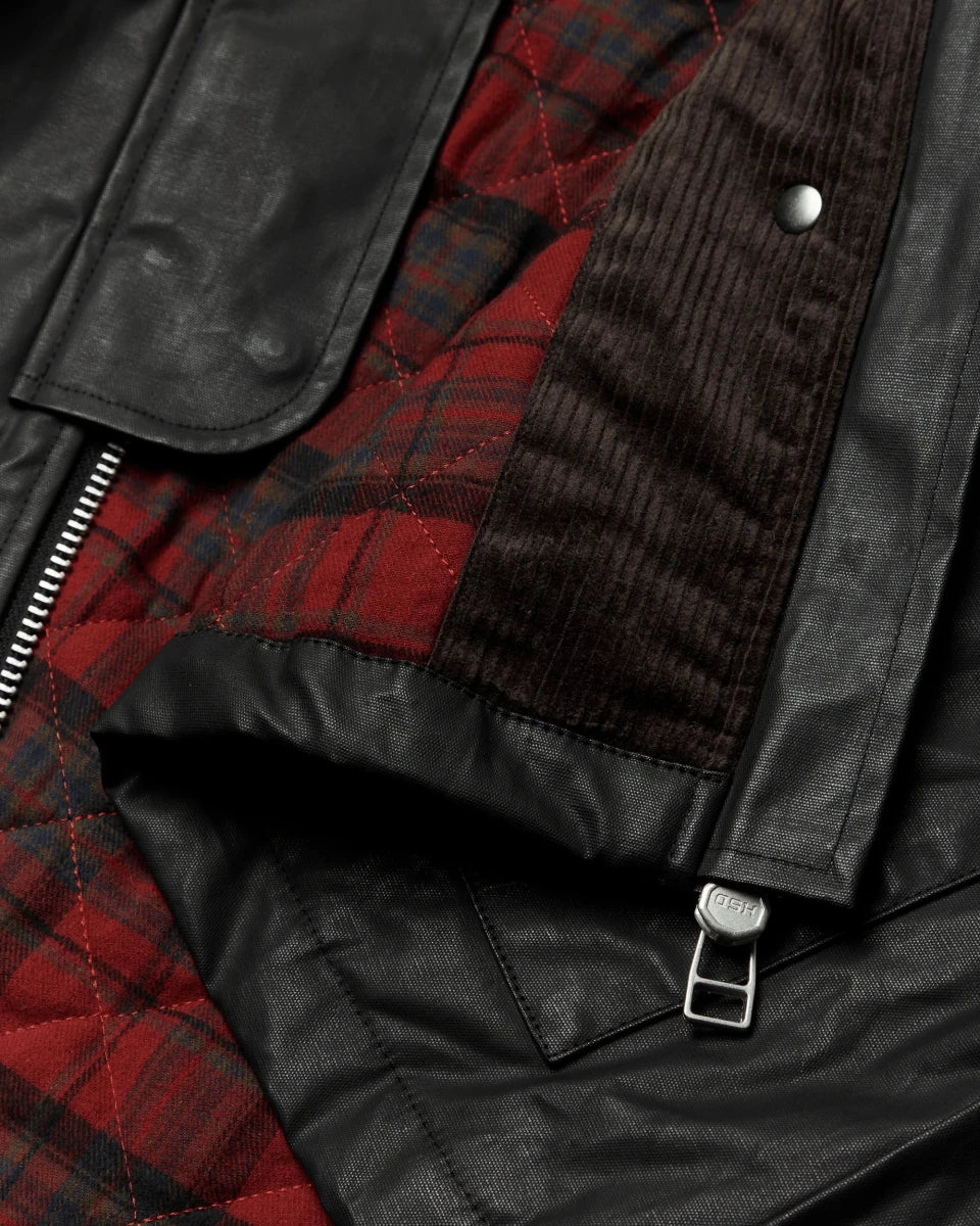 PING WAXED SHORT JACKET | WOODBIRD