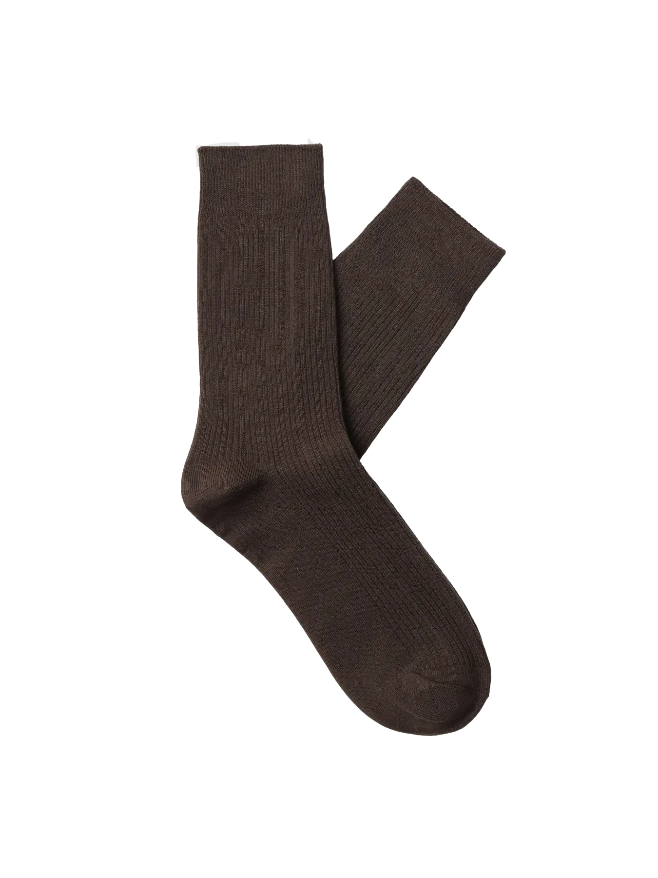 COTTON SOCKS BROWN