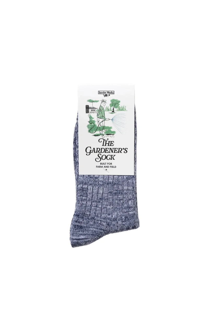 THE GARDENER'S SOCK NAVY | SERVICE WORKS
