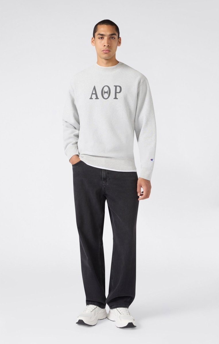 TR ICONIC REVERSIBLE CREWNECK SWEATSHIRT | CHAMPION PINNACLE