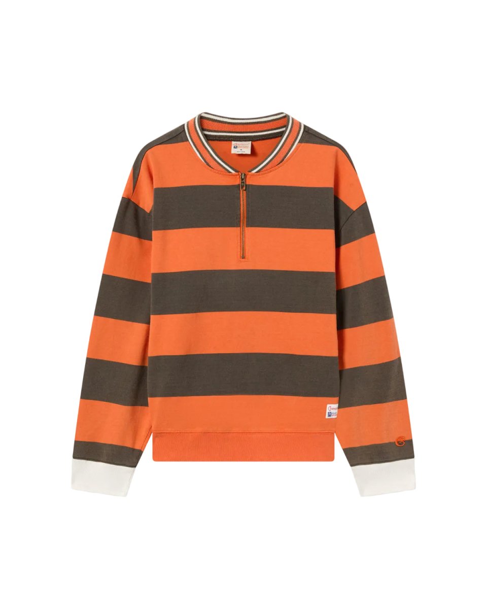 TR STRIPED POLO LONGLSLEEVE ORANGE | CHAMPION PINNACLE