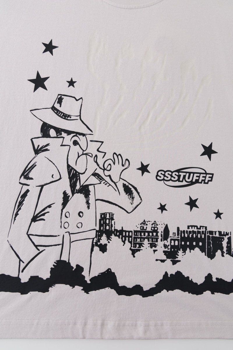 UV SMOKING DETECTIVE T-SHIRT | SSSTUFFF
