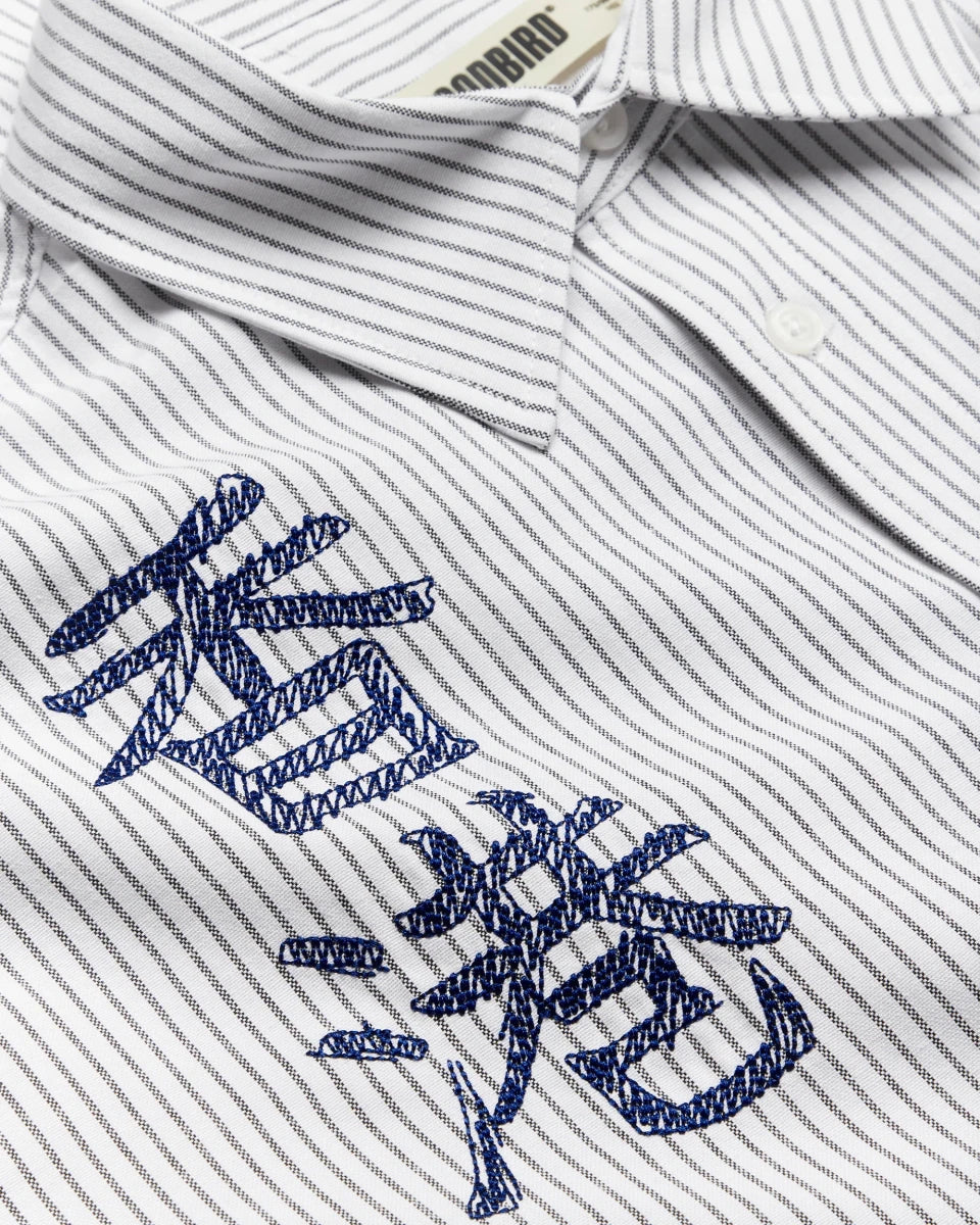 XING OX WRITING SHIRT | WOODBIRD
