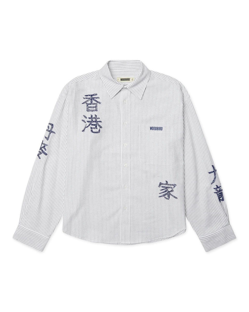 XING OX WRITING SHIRT | WOODBIRD