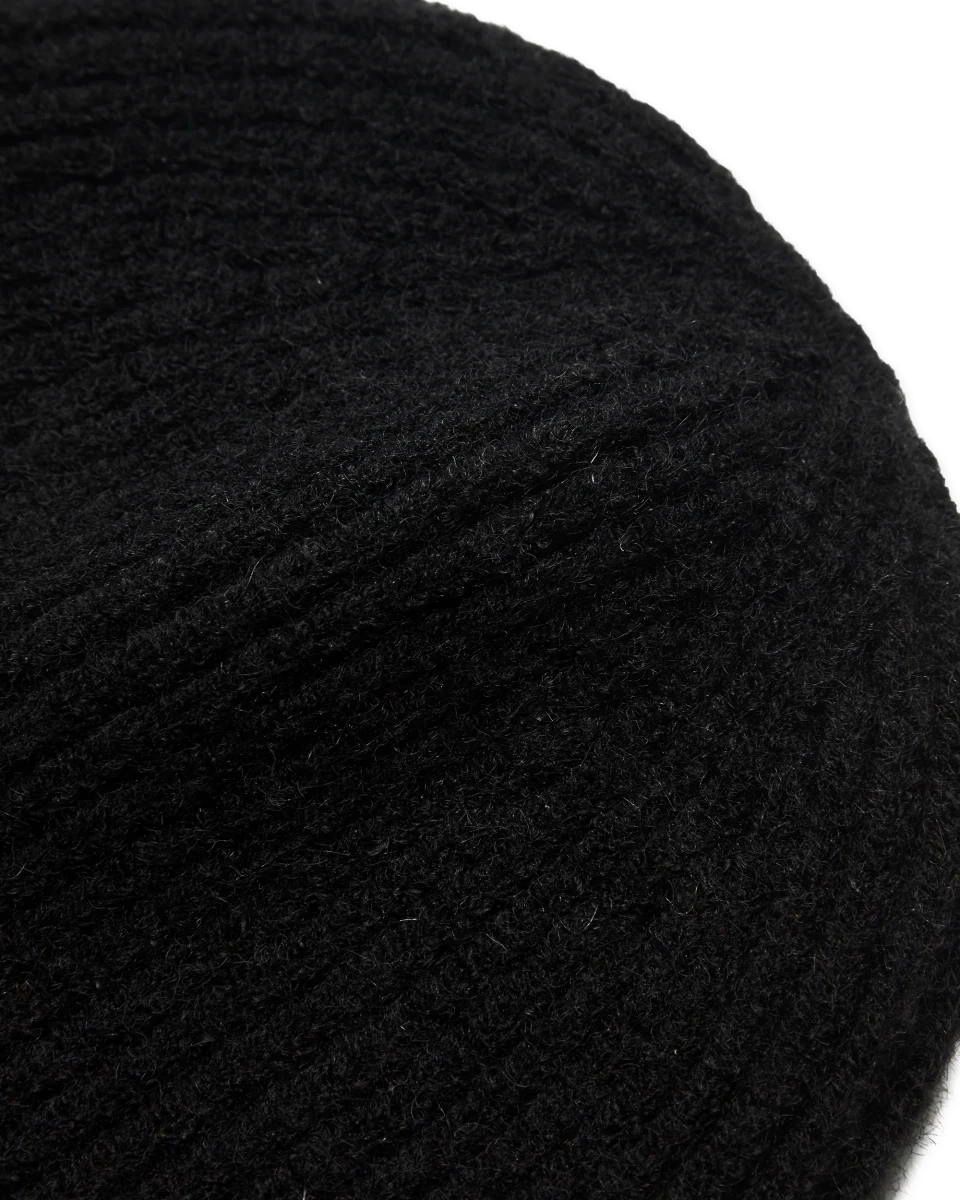 YETI PLATED BEANIE BLACK | WOODBIRD